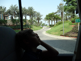 It's a hard life on tour people