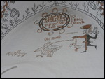 Stege Fresco - Hunting Fox & Hare