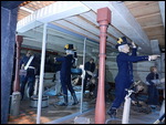 Mannequins on Gun Deck
