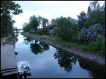 Canal en route to Gränsö Slott