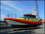 Swedish Lifeboat on Loftahammar Quay
