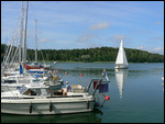 Peaceful Harbour scene, Näsby