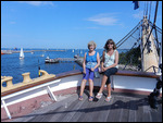 Helen & Julie on Passat's Bow