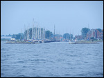 Approaching Orth, Hazy Conditions