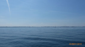 Approaching the German Coast