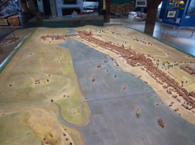Model of Flensburg in 18th Century
