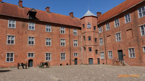 In the inner courtyard