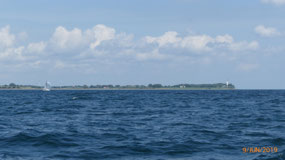 Lighthouse at end of Langeland