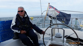 Helming in cool conditions
