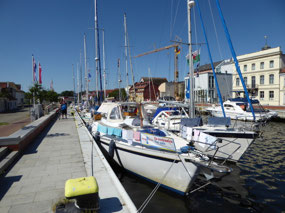 The fleet in harbour