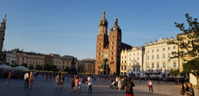 The city square – largest in Europe
