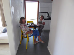The small communal area