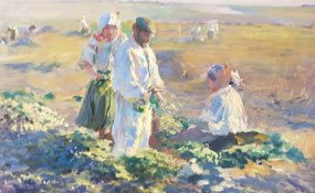 Beet Picking – Leon Wyczólkowski (1852 -1936)