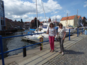 Quayside in Gdańsk
