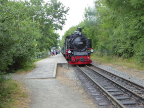 Just about to catch train