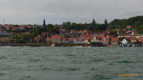 Leaving Gudhjem