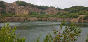 Look carefully – there’s a boy on the zip wire
