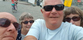 Couldn’t resist a group selfie!