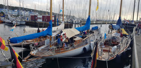 Classic yachts in Laboe