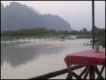 View from the bar