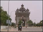 Victory Arch in Vientiane