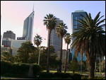Downtown Perth skyline