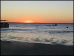Coral Bay at sunset