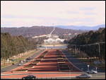 Old and new parliament houses