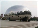 City view from a mirror !