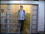Derek contemplates a life behind bars