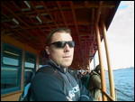 Derek on Staten Island ferry