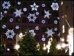 Christmas lights at the Rockeller Centre, NY