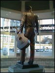 Elvis at the Memphis visitor centre