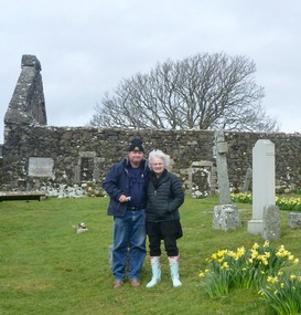 St Mary's Ch. Resting place Euphemia MacCrimmon.