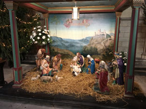 Nativity Scene inside the York Minster