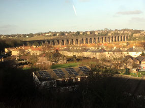 View from Train York to Edinburgh