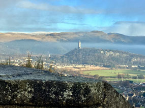 View of Wallace Monument from Stirling Castle
