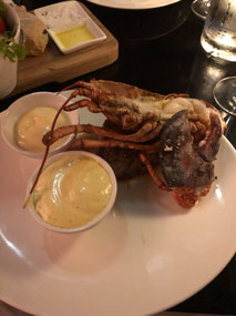 Lobster at Restaurant Red, Amsterdam
