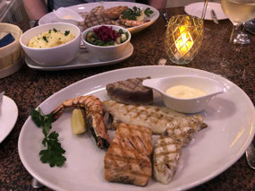 Grilled Fish Platter at Lucius