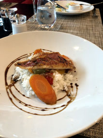 Pan Fried Red Mullet on Scenic Pearl