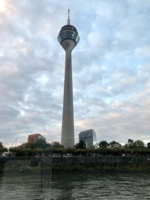 Rhine Tower in Dusseldorf