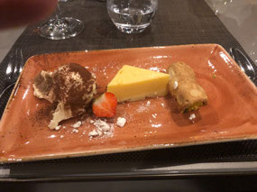 Dessert at Italian Special Meal