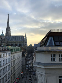 View from our terrace at Hotel Lamee