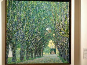 Klimt's Avenue at Schloss Kammer