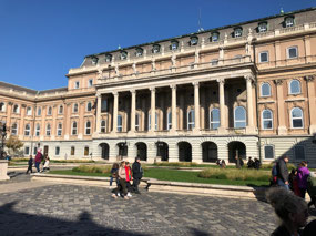Inside Buda Castle
