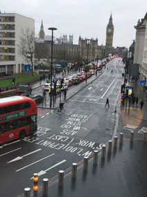 Traffic Gridlock During Tube Strike