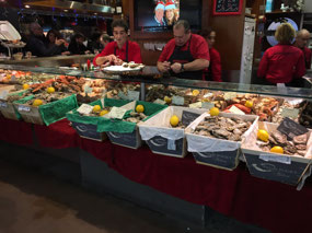 Les Halles Food Displays