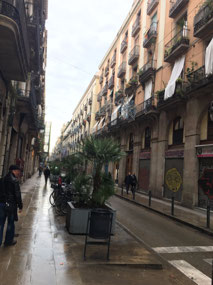 Old Barcelona Streets Near the Picasso Museum