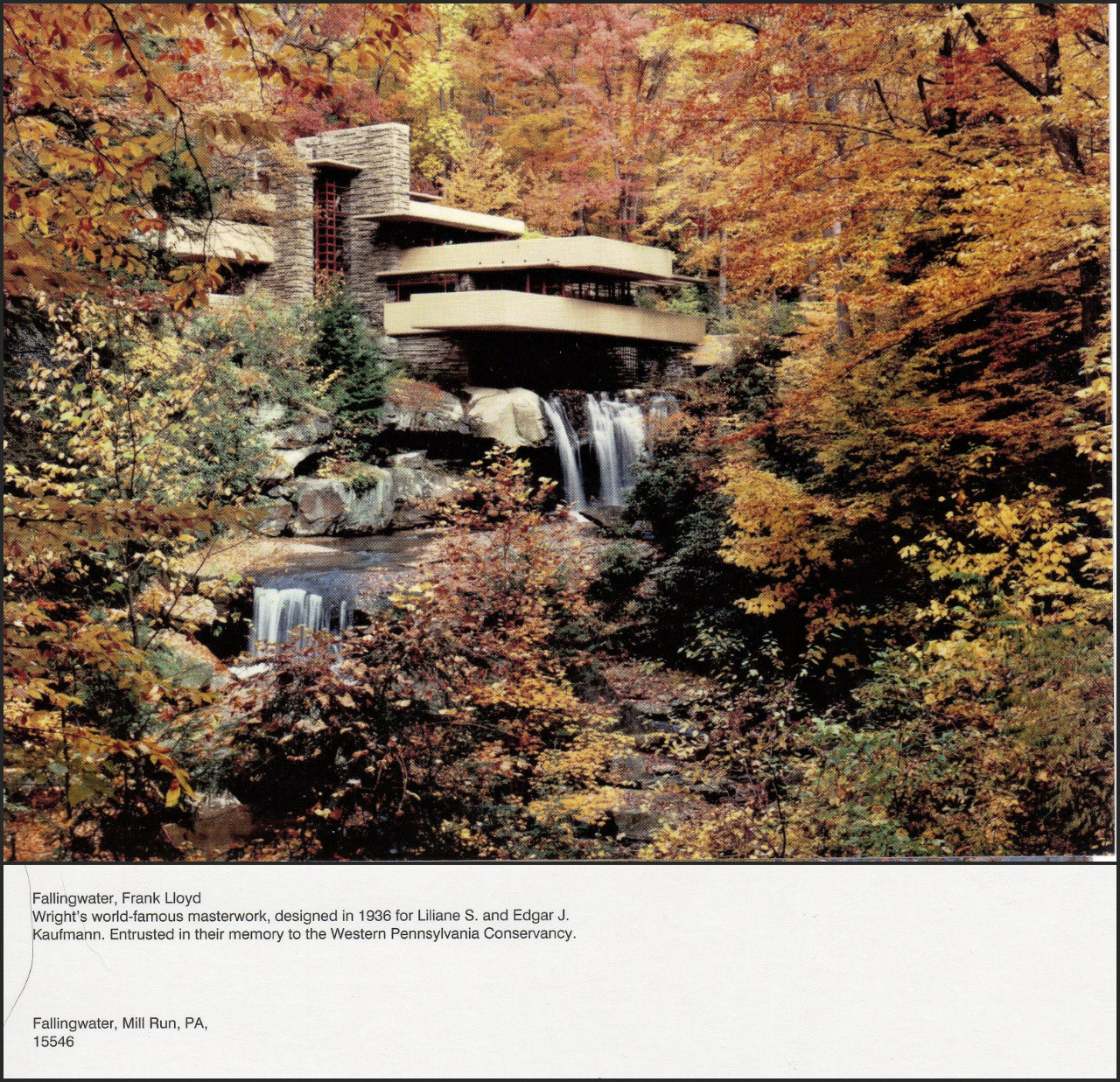 Tour Of Frank Llyoyd Wright's Fallingwater