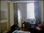 My room at the Addis Regency Hotel